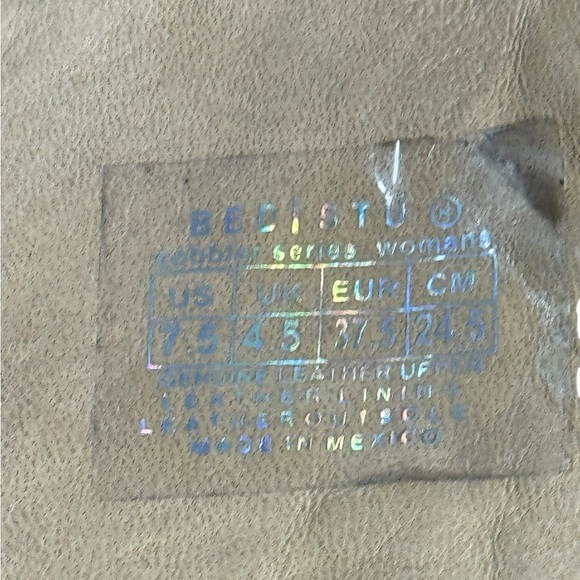 Bed Stu Black Heeled Boots - Picture 11 of 14